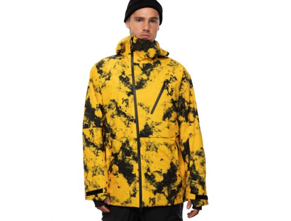 Geacă Ski și Snowboard 686 GLCR Hydra Thermagraph Jacket Sub Yellow Tie Dye
