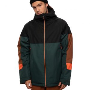 Geacă Ski și Snowboard 686 Static Insulated Jacket Dark Spruce Colorblock